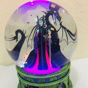 Disney villain maleficent from aurora globe